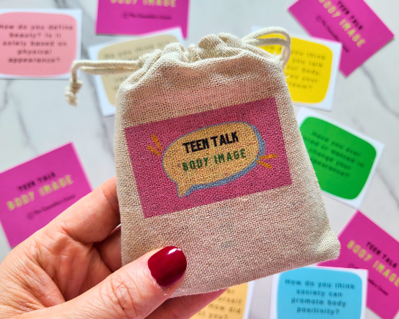 Body Image Teen Talk Conversation Cards