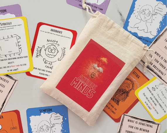Anxious Minds Card Game - The Counsellors Corner