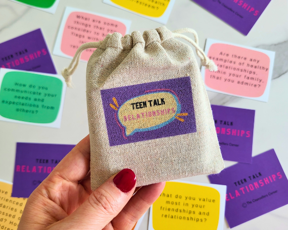 Relationships Teen Talk Conversation Cards