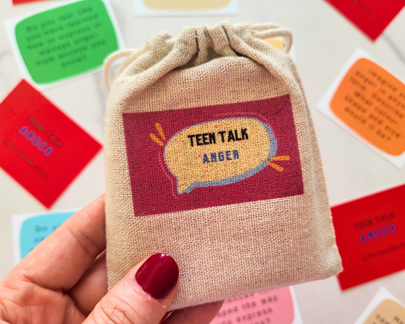 Anger Teen Talk Conversation Cards