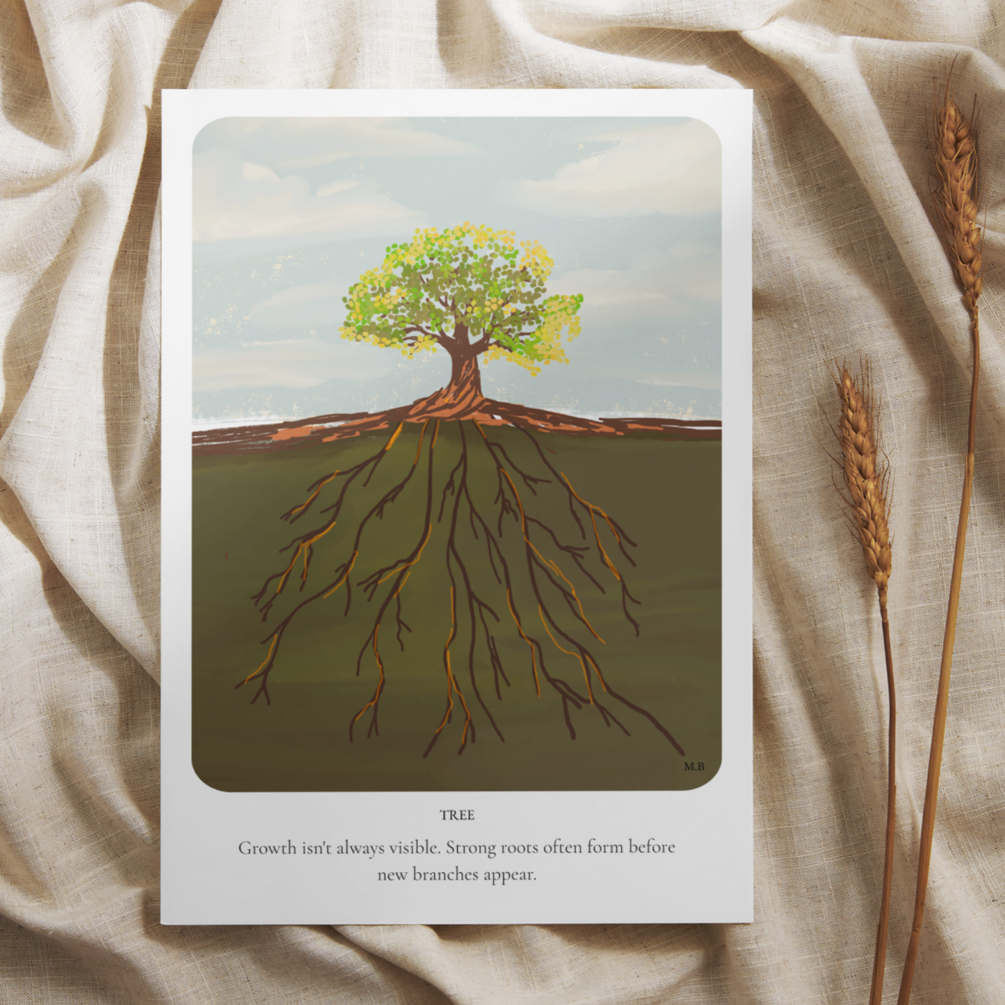 Tree-Original A4 Art Print