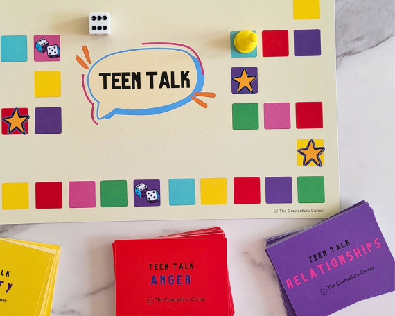 Teen Talk Game Board Only