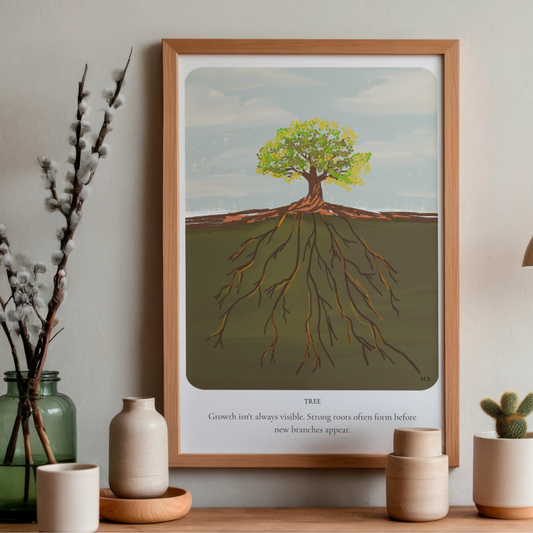 Tree-Original A4 Art Print