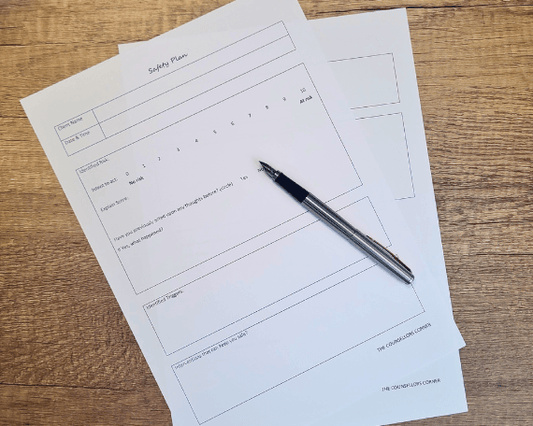 Therapeutic Safety Plan - The Counsellors Corner